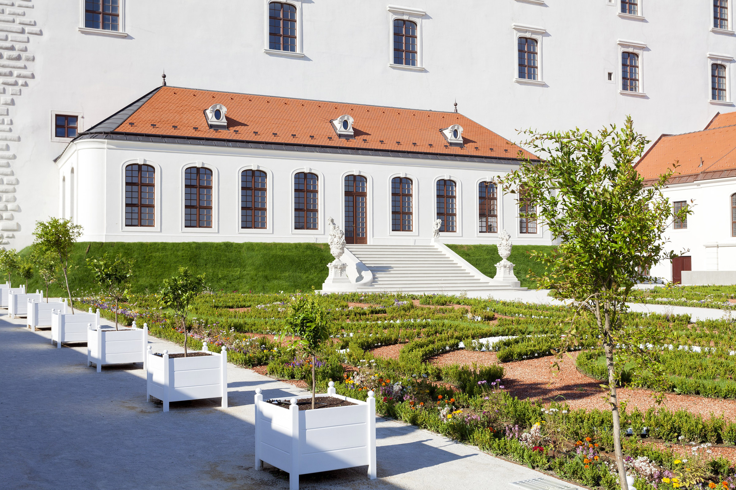 Bratislava Castle - Baroque Garden